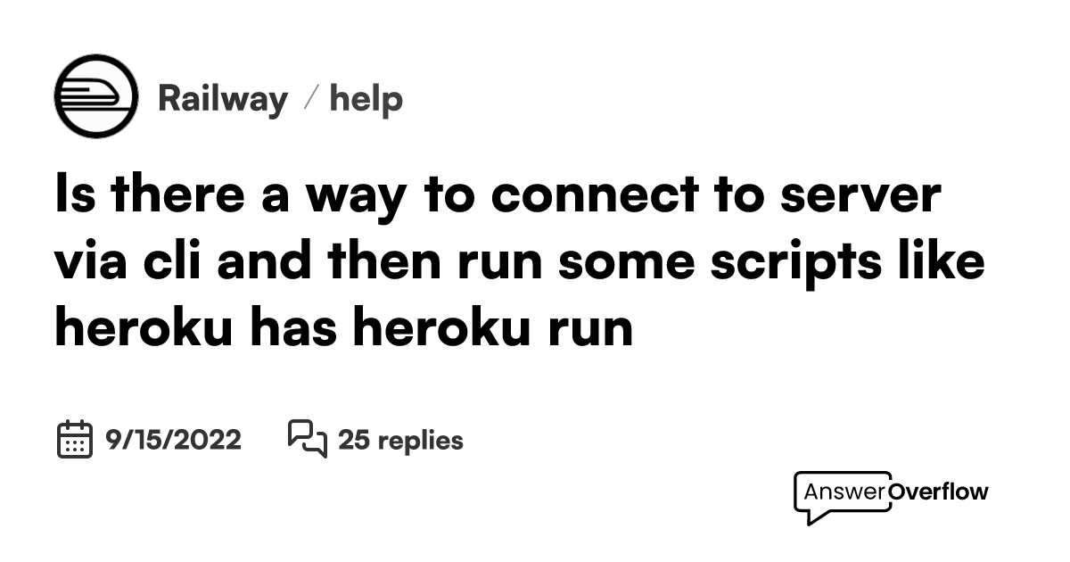 is-there-a-way-to-connect-to-server-via-cli-and-then-run-some-scripts