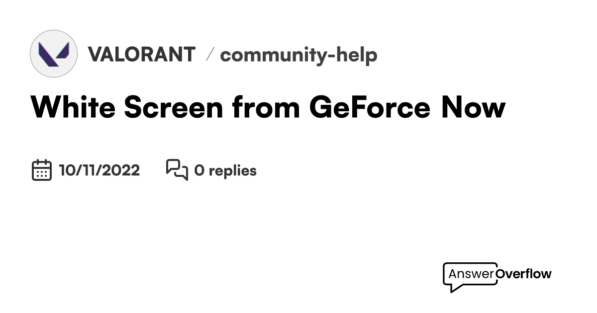 Geforce discount now valorant