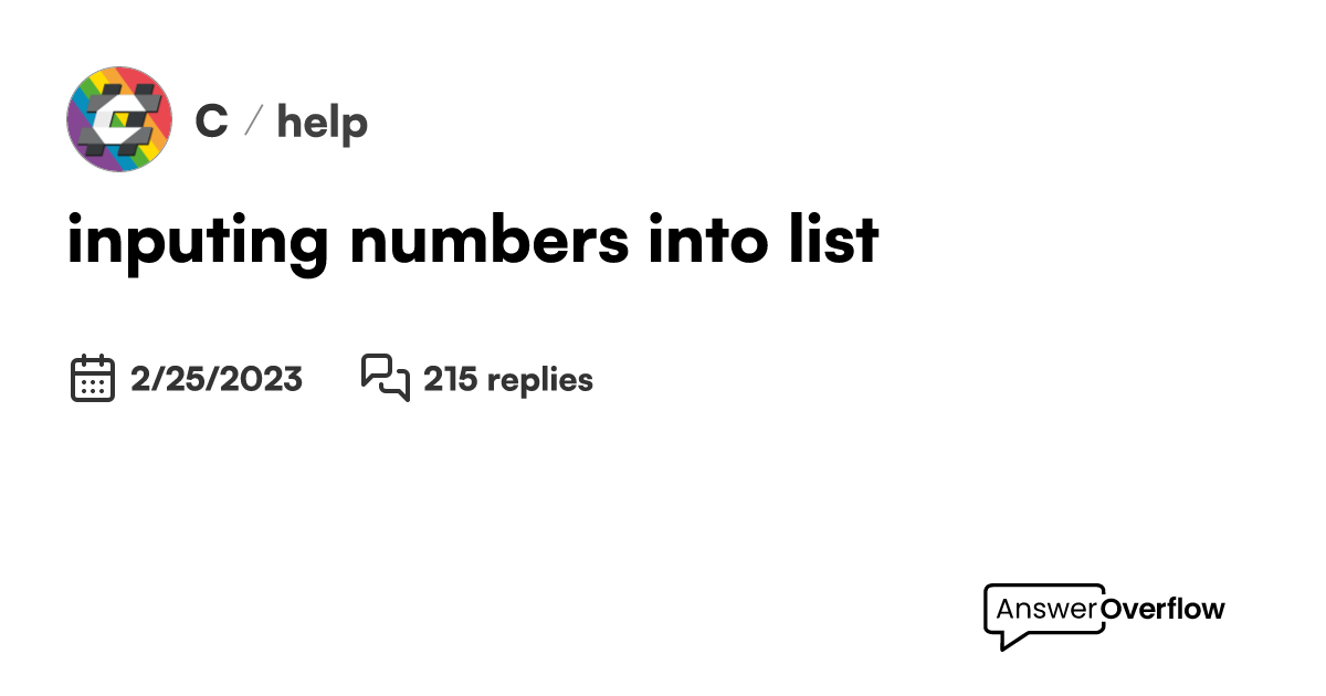 inputing-numbers-into-list-c