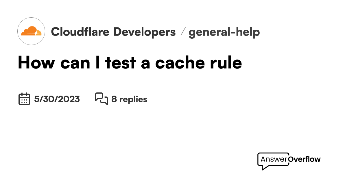 how-can-i-test-a-cache-rule-cloudflare-developers