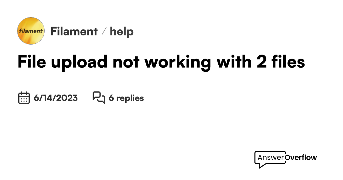 file-upload-not-working-with-2-files-filament