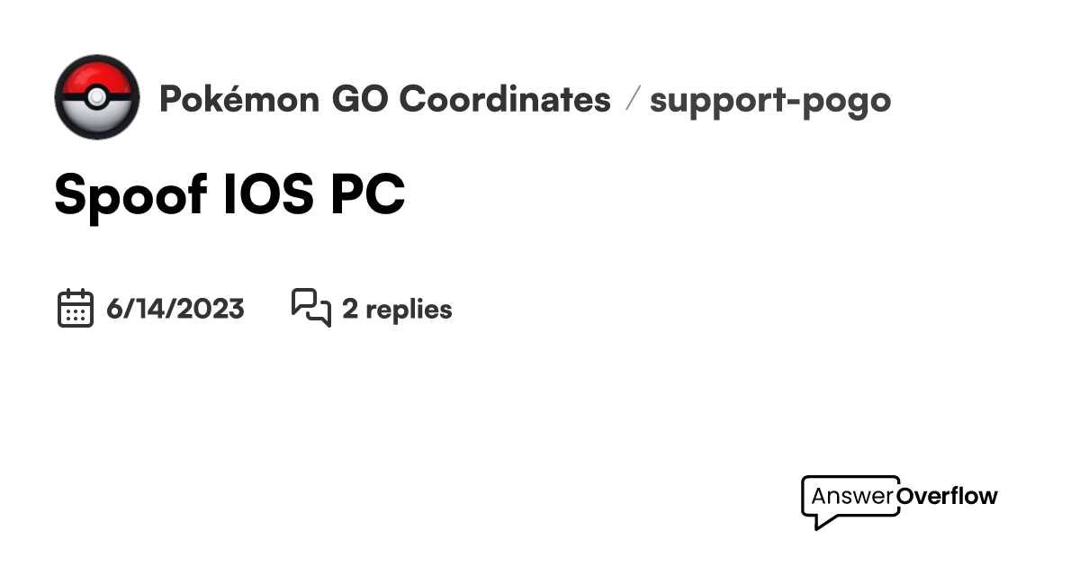 Best Pokémon GO Spoofer for iOS 2023