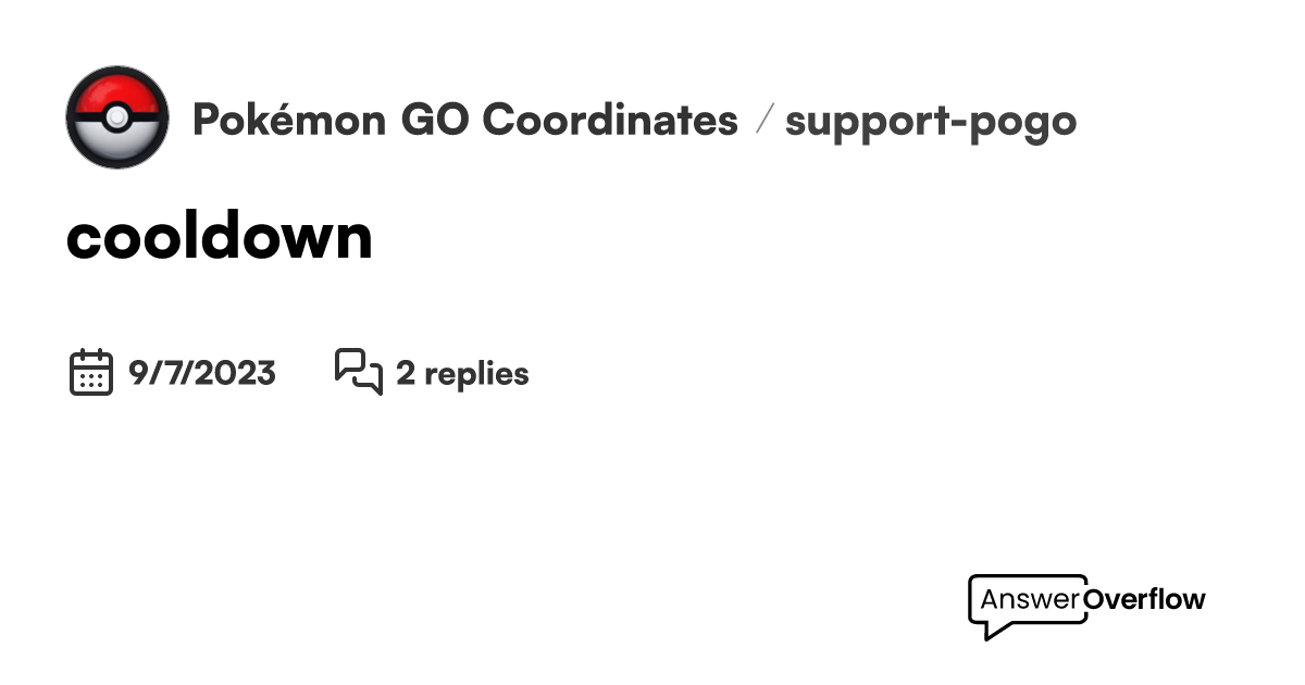 Pokemon GO Cooldown Rules - PGSharp