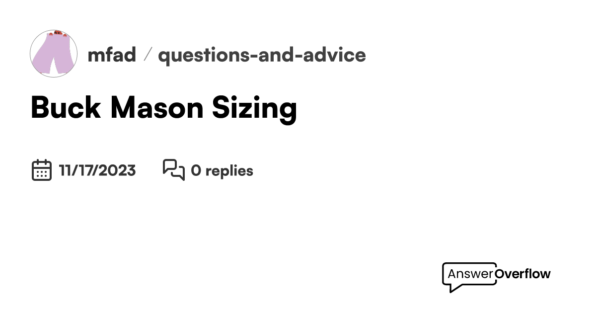 Buck Mason Sizing malefashionadvice