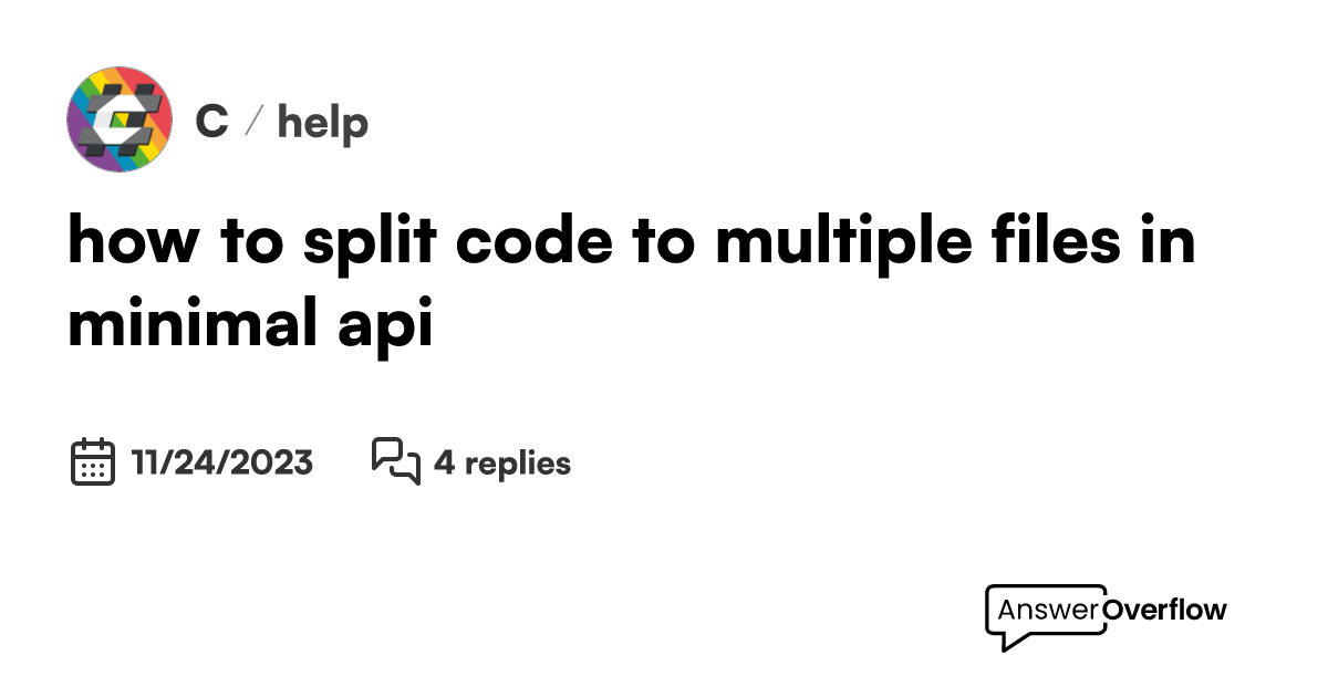 how-to-split-code-to-multiple-files-in-minimal-api-c