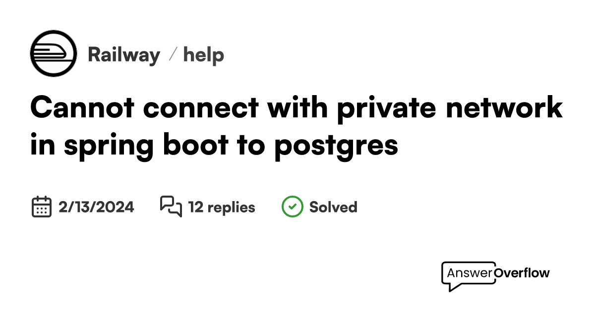 Spring boot clearance connect to postgres