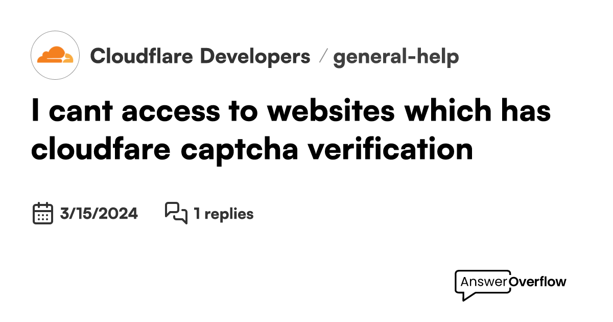 I can't access to websites which has cloudfare captcha verification ...